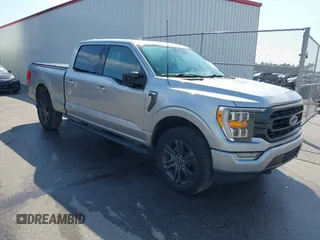2021 Ford F-150 XL with VIN 1FTFW1E52MFC44822, listed as a IAAI auction lot 41657464 with 83,994 mi miles. Bid and sale history available at carsss.com. Image 1.