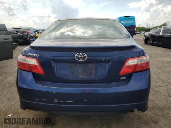 2009 Toyota Camry with VIN 4T1BE46K59U376060, listed as a Copart auction lot 55576335 with 189,096 mi miles and Clean Title. Bid and sale history available at carsss.com. Image 6.