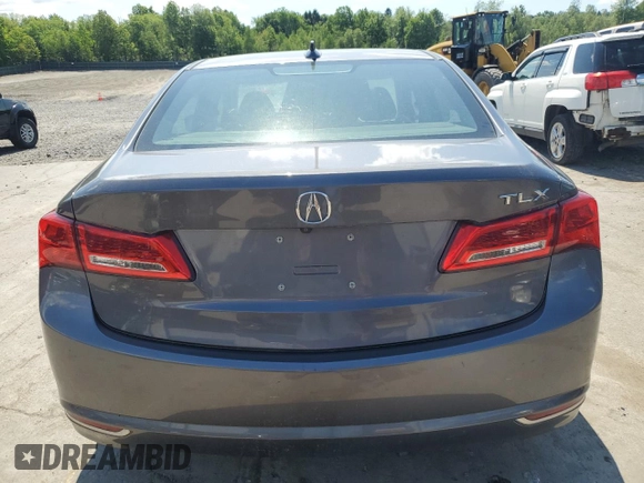 2019 Acura TLX with VIN 19UUB1F33KA003993, listed as a Copart auction lot 56458305 with 118,466 mi miles and Salvage title. Bid and sale history available at DreamBid. Image 6.