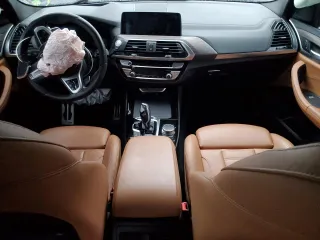 2021 BMW X3 sDrive30i with VIN 5UXTY3C09M9H17437, listed as a Copart auction lot 42126005 with 0 mi miles and Salvage Title. Bid and sale history available at carsss.com. Image 8.