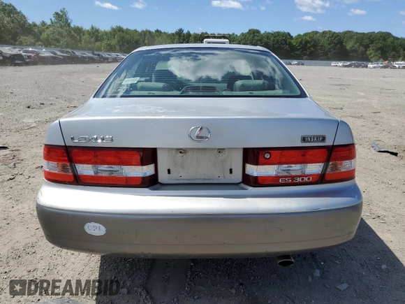 2000 Lexus ES 300 with VIN JT8BF28G0Y0255147, listed as a Copart auction lot 61464825 with 144,601 mi miles and Clean title. Bid and sale history available at DreamBid. Image 6.