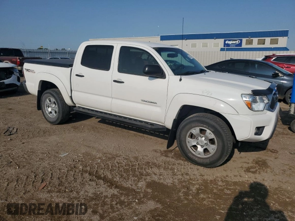 2013 Toyota Tacoma with VIN 3TMLU4EN6DM113113, listed as a Copart auction lot 58121785 with 131,058 mi miles and Salvage title. Bid and sale history available at DreamBid. Image 4.