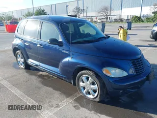 2003 Chrysler PT Cruiser Touring with VIN 3C4FY58B63T654207, listed as a IAAI auction lot 41695569 with 110,659 mi miles. Bid and sale history available at carsss.com. Image 1.