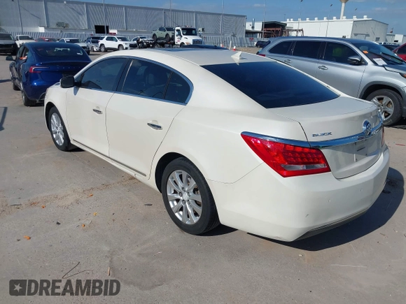 2014 Buick LaCrosse Leather with VIN 1G4GB5GR2EF165980, listed as a IAAI auction lot 42030696 with 149,424 mi miles and . Bid and sale history available at DreamBid. Image 3.
