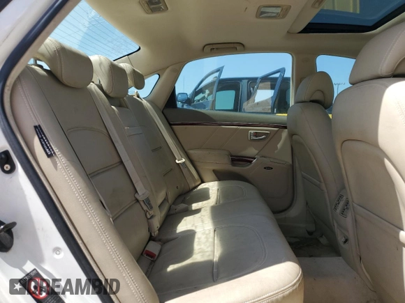 2006 Hyundai Azera SE with VIN KMHFC46F56A098008, listed as a Copart auction lot 51842105 with 129,476 mi miles and Clean title. Bid and sale history available at DreamBid. Image 10.