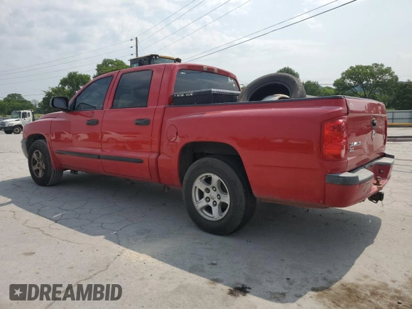 2005 Dodge Dakota SLT with VIN 1D7HE48N55S138534, listed as a Copart auction lot 59226435 with 270,593 mi miles and Clean title. Bid and sale history available at DreamBid. Image 2.