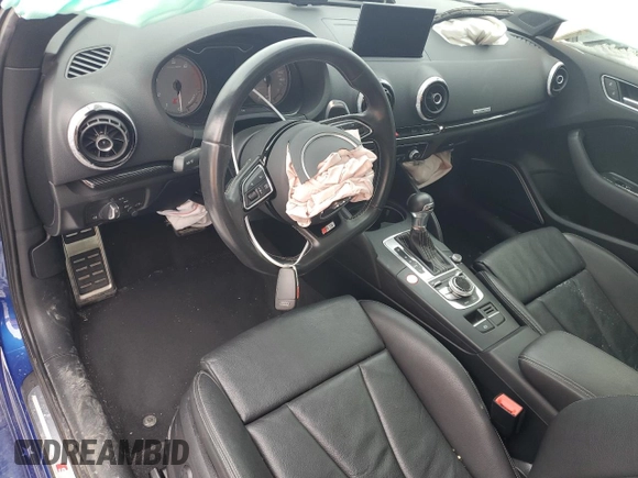 2015 Audi S3 2.0T Premium Plus with VIN WAUBFGFF8F1109432, listed as a Copart auction lot 41732435 with 84,178 mi miles and Salvage Title. Bid and sale history available at carsss.com. Image 8.