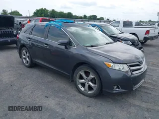 2013 Toyota Venza LE with VIN 4T3ZK3BB3DU058395, listed as a IAAI auction lot 42134595 with 148,440 mi miles. Bid and sale history available at carsss.com. Image 1.