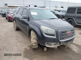 2013 GMC Acadia SLT with VIN 1GKKRRKD0DJ145630, listed as a IAAI auction lot 41639940 with 171,741 mi miles. Bid and sale history available at carsss.com. Image 1.