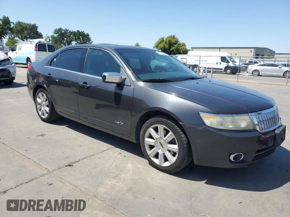 2007 Lincoln MKZ with VIN 3LNHM26TX7R614418, listed as a Copart auction lot 55145445 with 198,915 mi miles and Salvage Title. Bid and sale history available at carsss.com. Image 4.