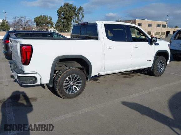 2021 GMC Sierra 1500 AT4 with VIN 1GTP9EEL9MZ247944, listed as a IAAI auction lot 41592080 with 27,642 mi miles. Bid and sale history available at carsss.com. Image 4.