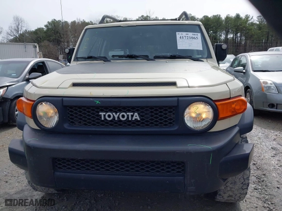 2010 Toyota FJ Cruiser with VIN JTEBU4BF1AK095319, listed as a IAAI auction lot 41721065 with 126,262 mi miles. Bid and sale history available at carsss.com. Image 12.