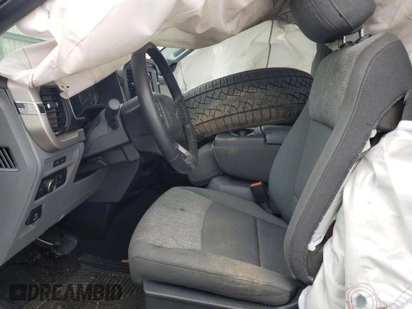2021 Ford F-150 XL with VIN 1FTMF1E57MKD42212, listed as a Copart auction lot 61053984 with Not provided miles and Salvage title. Bid and sale history available at DreamBid. Image 7.
