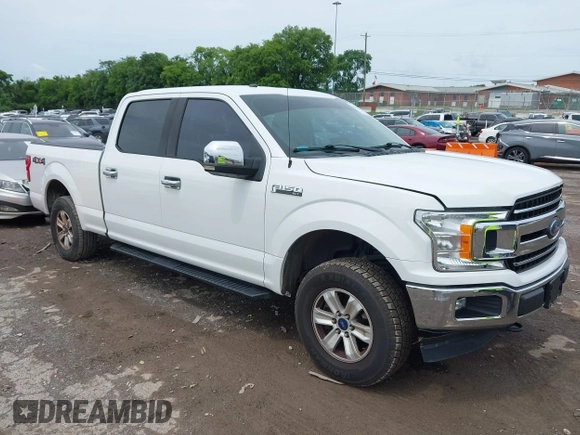 2018 Ford F-150 XL with VIN 1FTFW1E56JFA19198, listed as a IAAI auction lot 42537857 with 213,868 mi miles and . Bid and sale history available at DreamBid. Image 1.