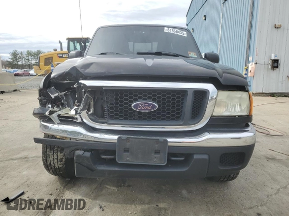 2004 Ford Ranger XL Fleet with VIN 1FTZR15E04PB23897, listed as a Copart auction lot 51866435 with 103,669 mi miles and Salvage Title. Bid and sale history available at DreamBid. Image 5.