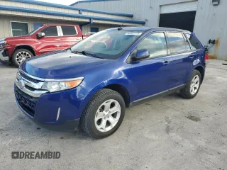 2014 Ford Edge SEL with VIN 2FMDK3JC5EBA91581, listed as a Copart auction lot 46367775 with 155,734 mi miles and Salvage Title. Bid and sale history available at carsss.com. Image 1.