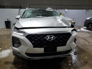 2019 Hyundai Santa Fe Ultimate with VIN 5NMS5CAD5KH002245, listed as a Copart auction lot 45110185 with 33,991 mi miles and Salvage Title. Bid and sale history available at carsss.com. Image 5.