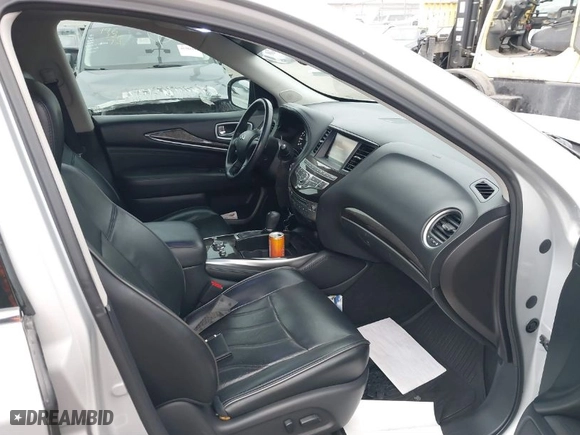 2015 Infiniti QX60 with VIN 5N1AL0MN1FC543104, listed as a IAAI auction lot 41870709 with 77,361 mi miles. Bid and sale history available at carsss.com. Image 5.