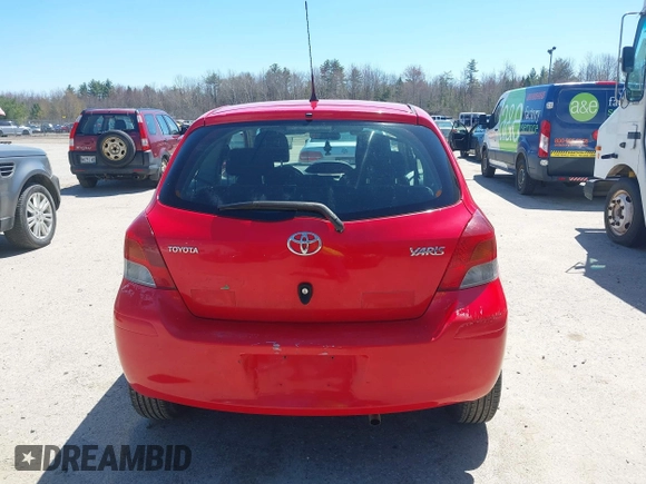2009 Toyota Yaris with VIN JTDJT903X95251943, listed as a IAAI auction lot 42124300 with 193,503 mi miles. Bid and sale history available at carsss.com. Image 15.
