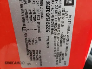 2007 Chevrolet Silverado 1500 with VIN 2GCFC13Y671595539, listed as a Copart auction lot 47355634 with 247,142 mi miles and Salvage Title. Bid and sale history available at DreamBid. Image 12.