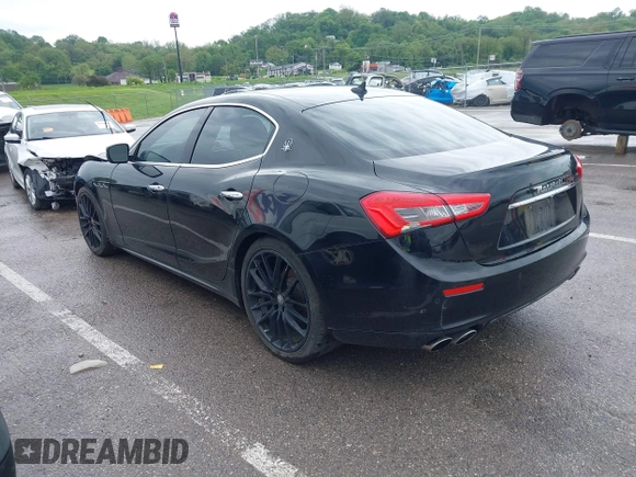 2014 Maserati Ghibli z VIN ZAM57XSA7E1091443, wystawiony jako IAAI lot #42163436 z przebiegiem 76 762 mil mil oraz . Historia ofert i sprzedaży dostępna na DreamBid. Obrazek 3.