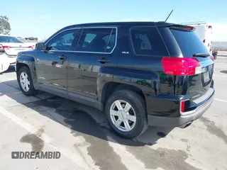 2016 GMC Terrain SLE with VIN 2GKALMEK0G6123705, listed as a IAAI auction lot 42030890 with 124,657 mi miles. Bid and sale history available at carsss.com. Image 3.