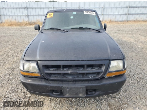 1999 Ford Ranger XL with VIN 1FTZR15V1XPB88455, listed as a Copart auction lot 61976915 with 117,711 mi miles and Salvage title. Bid and sale history available at DreamBid. Image 5.