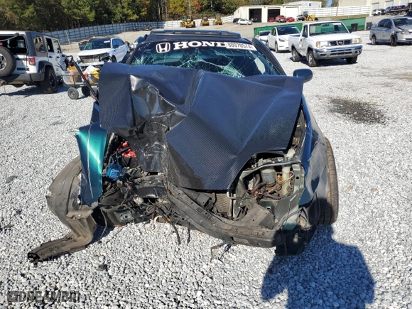 2000 Honda Prelude with VIN JHMBB6243YC002548, listed as a Copart auction lot 80970574 with 234834 miles and Salvage Title. Bid and sale history available at carsss.com. Image 5.