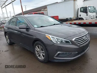 2015 Hyundai Sonata SE with VIN 5NPE24AF8FH108355, listed as a IAAI auction lot 42035607 with 137,192 mi miles and . Bid and sale history available at DreamBid. Image 1.