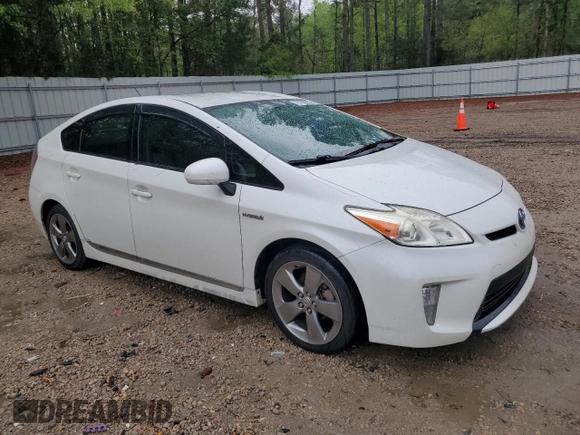 2013 Toyota Prius One with VIN JTDKN3DU2D1653289, listed as a Copart auction lot 51756535 with 167,592 mi miles and Salvage Title. Bid and sale history available at carsss.com. Image 4.