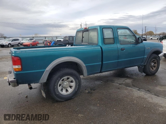 1995 Ford Ranger XLT with VIN 1FTDR15X0SPA35845, listed as a Copart auction lot 81983874 with 214,785 mi miles and Salvage Title. Bid and sale history available at DreamBid. Image 3.
