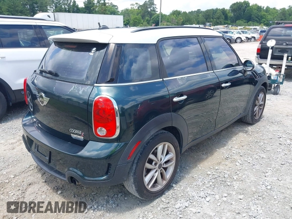 2013 MINI Countryman S z VIN WMWZC3C52DWP20729, wystawiony jako IAAI lot #42388184 z przebiegiem 165 283 mil mil oraz . Historia ofert i sprzedaży dostępna na DreamBid. Obrazek 4.