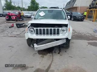 2017 Jeep Renegade Limited с VIN ZACCJBDB3HPG60590, выставлен на аукционе IAAI как лот 42521527 с пробегом 79 455 миль миль и . История ставок и продаж доступна на DreamBid. Изображение 13.
