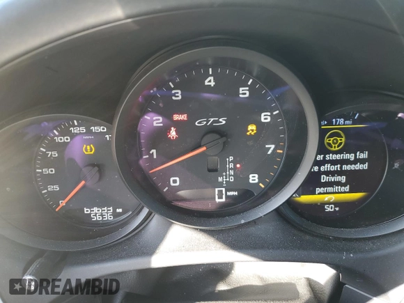 2018 Porsche Macan GTS with VIN WP1AG2A52JLB62023, listed as a Copart auction lot 89151775 with 63,633 mi miles and Salvage Title. Bid and sale history available at DreamBid. Image 9.