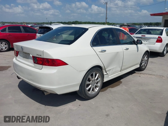 2007 Acura TSX with VIN JH4CL96817C018231, listed as a IAAI auction lot 42575936 with Not provided miles and . Bid and sale history available at DreamBid. Image 4.