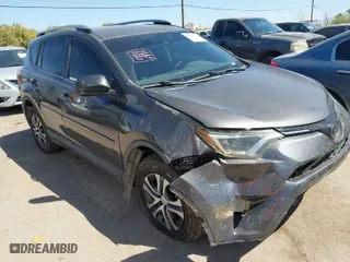 2018 Toyota RAV4 LE with VIN JTMZFREV2JJ190085, listed as a IAAI auction lot 41895635 with 54,577 mi miles. Bid and sale history available at carsss.com. Image 1.