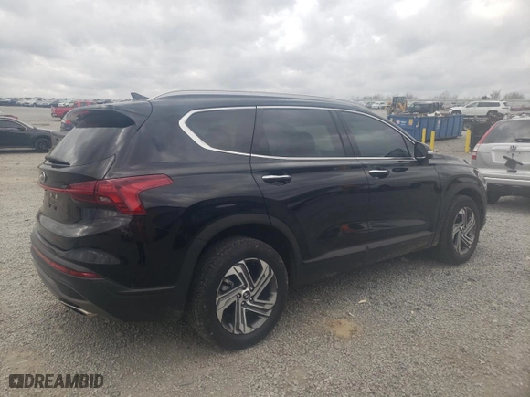 2023 Hyundai Santa Fe SEL with VIN 5NMS24AJ7PH607072, listed as a Copart auction lot 51494685 with 16,453 mi miles and Salvage Title. Bid and sale history available at carsss.com. Image 3.