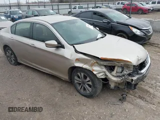 2014 Honda Accord Sedan LX with VIN 1HGCR2F31EA285374, listed as a IAAI auction lot 41741047 with 256,273 mi miles. Bid and sale history available at carsss.com. Image 1.