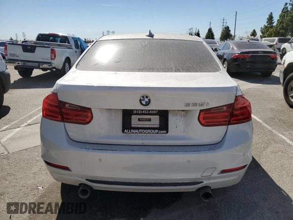 2014 BMW 3 Series 335i with VIN WBA3A9C50EF479026, listed as a Copart auction lot 76541044 with 115,192 mi miles and Clean Title. Bid and sale history available at carsss.com. Image 6.