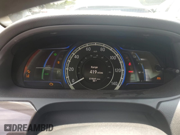 2017 Honda Accord Touring with VIN JHMCR6F76HC016657, listed as a Copart auction lot 55961665 with 74,569 mi miles and Salvage title. Bid and sale history available at DreamBid. Image 9.