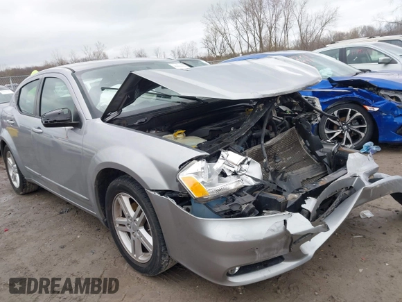 2013 Dodge Avenger SXT with VIN 1C3CDZCB2DN665997, listed as a IAAI auction lot 42011394 with Not Provided miles and . Bid and sale history available at carsss.com. Image 1.