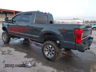 2021 Ford F-250 XL with VIN 1FT7W2BN2MEC60815, listed as a IAAI auction lot 40687023 with 90,282 mi miles and . Bid and sale history available at DreamBid. Image 3.