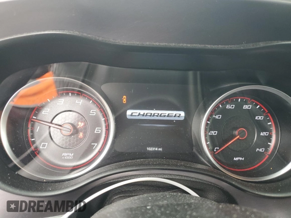 2019 Dodge Charger SXT with VIN 2C3CDXBG5KH664267, listed as a Copart auction lot 46278825 with 102,314 mi miles and Salvage Title. Bid and sale history available at carsss.com. Image 9.