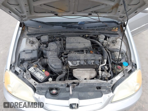2003 Honda Civic z VIN 2HGES25843H594152, wystawiony jako IAAI lot #41539562 z przebiegiem 253 427 mil mil oraz . Historia ofert i sprzedaży dostępna na DreamBid. Obrazek 10.