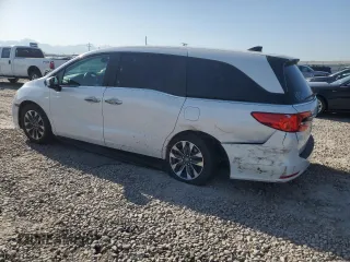 2024 Honda Odyssey EX-L с VIN 5FNRL6H65RB049073, выставлен на аукционе Copart как лот 54200195 с пробегом 8 080 миль миль и Списание • Salvage title. История ставок и продаж доступна на DreamBid. Изображение 2.