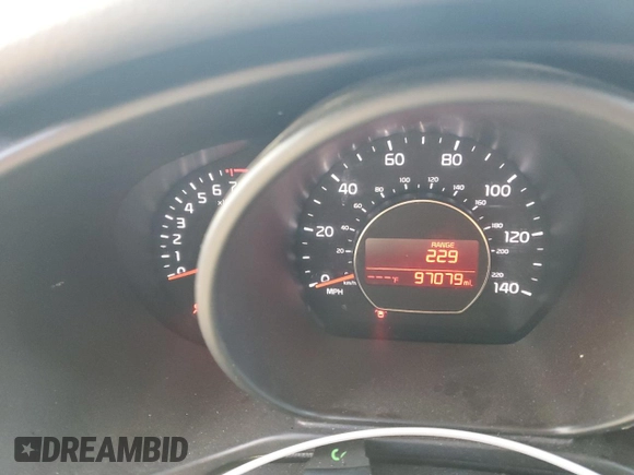 2017 Kia Soul with VIN KNDJN2A29H7420652, listed as a Copart auction lot 46236585 with 97,079 mi miles and Salvage Title. Bid and sale history available at carsss.com. Image 9.