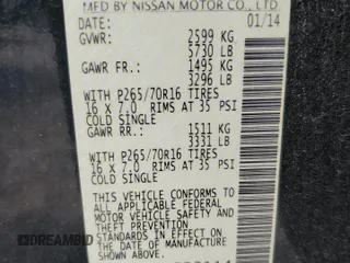 2014 Nissan Frontier SV with VIN 1N6AD0ER2EN723114, listed as a Copart auction lot 62919075 with 139,537 mi miles and Salvage title. Bid and sale history available at DreamBid. Image 12.
