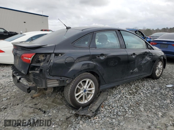 2015 Ford Focus SE with VIN 1FADP3F28FL215615, listed as a Copart auction lot 48578665 with 115,184 mi miles and Salvage Title. Bid and sale history available at carsss.com. Image 3.