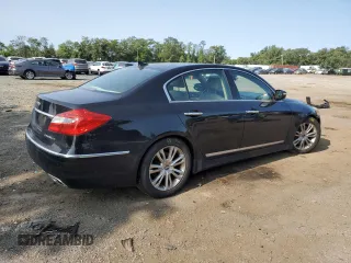 2012 Hyundai Genesis 4.6L with VIN KMHGC4DF6CU175762, listed as a Copart auction lot 67151194 with 169,838 mi miles and Salvage Title. Bid and sale history available at carsss.com. Image 3.