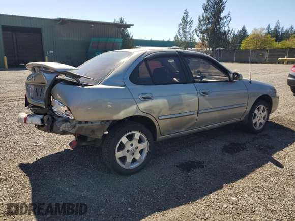 2006 Nissan Sentra S with VIN 3N1CB51D76L523388, listed as a Copart auction lot 53747575 with 156,710 mi miles and Salvage Title. Bid and sale history available at DreamBid. Image 3.
